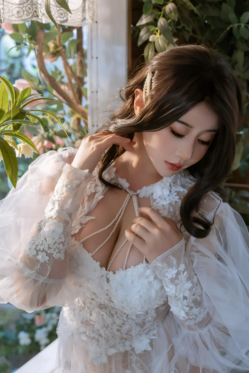 奈汐酱nice - 下午茶 [73P-777MB] tg@simisebaisi 【丝足阁】041.webp